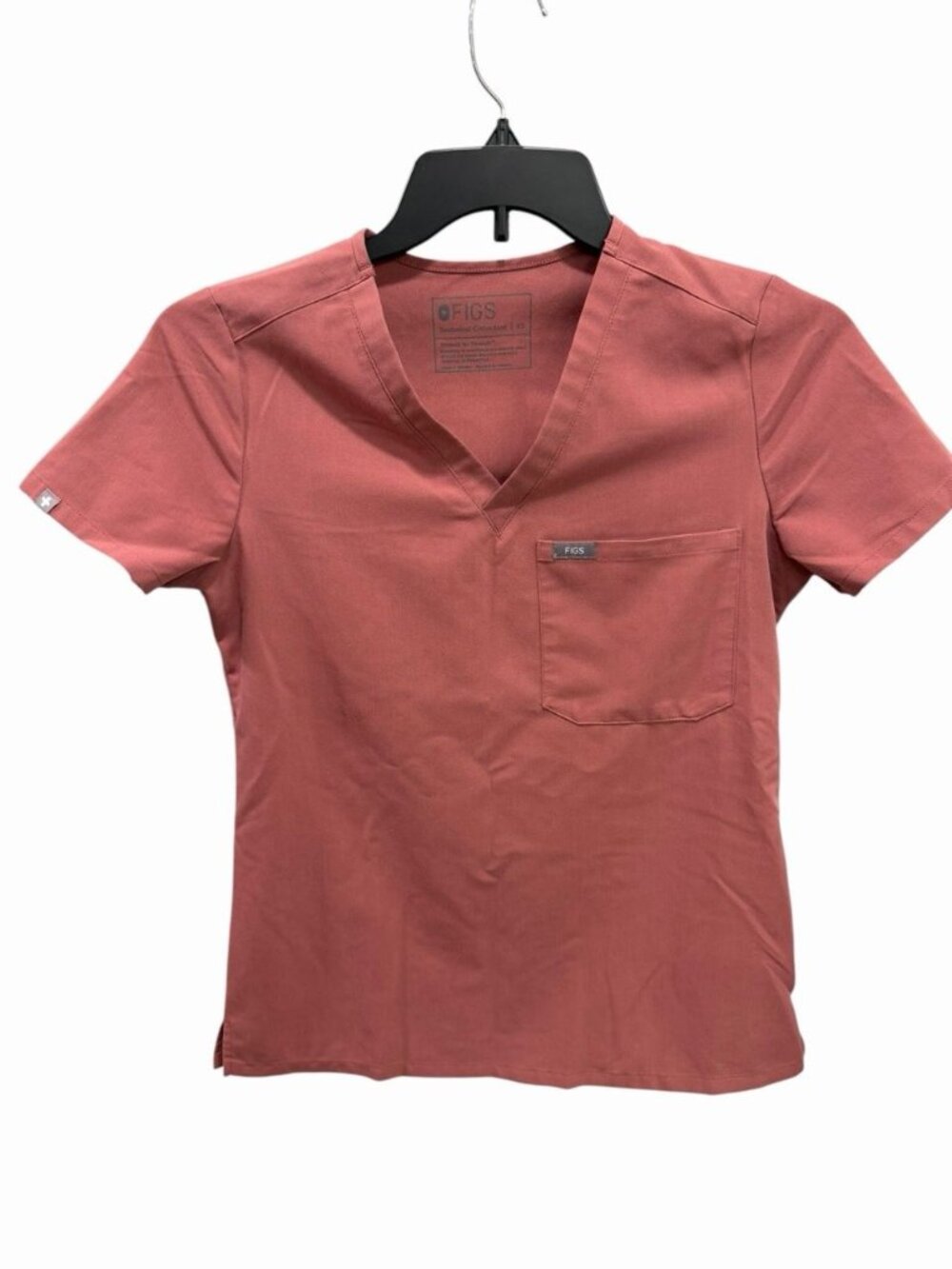 FIGS Women's XS Scrub Top Medical Uniform Hospital Nurse PO#2652
